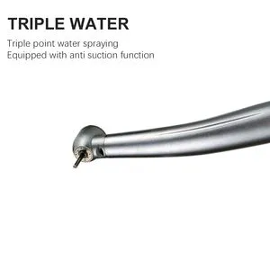 Dental Handpiece Max3 LED High Speed with E-Generator Triple Water Spray