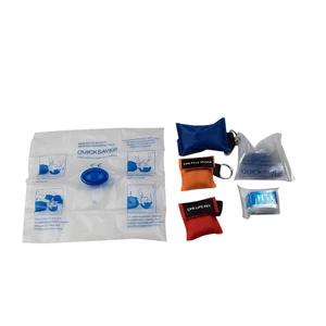 One-Way Valve Barrier Disposable CPR Face Shield Emergency Rescue Breathing Mask