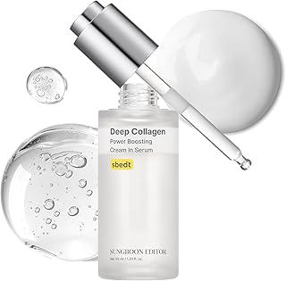 Deep Collagen Wrinkle Filler Serum | Volufiline + Collagen + Niacinamide | Firming, Wrinkle Care, Skin Elasticity | Stocking Stuffers for Women | Korean Skincare, 1.01 fl.oz