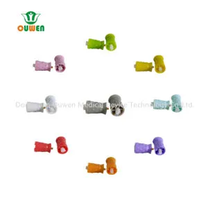 Dental Screw Type Dual-Use Prophy Polishing Silicone Cup Nylon Brush