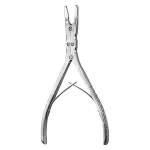 Popular Surgical Instruments Wide Open Double Joint Bone Rongeurs (curved) Hospital