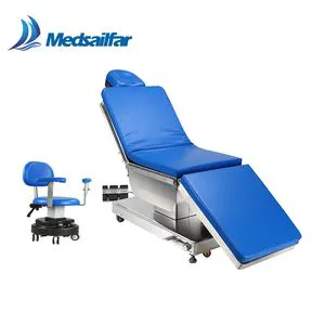 Medical Electrical Blue Memory Foam Ophthalmic Ophthalmology Operation Table for Eye Surgery