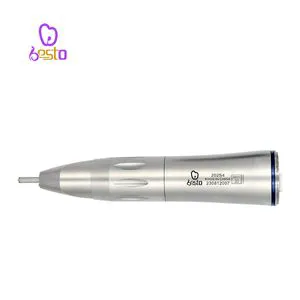Dent Inner Water Straight Low Speed Dental Handpiece with LED Optical Fiber for Surgical Implant
