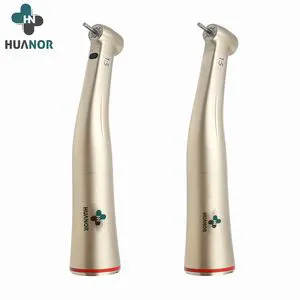 Dental Clinic Use 1: 5 Contra Angle Triple Water Spray Ceramic Bearing Low Speed Handpiece