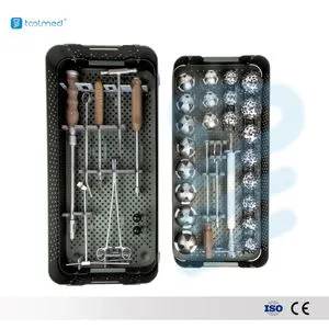 Acetabulum Reamer Orthopedic Shaft Shells Orthopedic Hip Joint Surgeries Acetabular Burnishing Multifunction Hand Tool Set