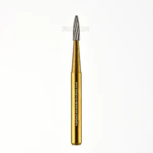 Wholesale Dental Cutting Products FG Shank bullet Intraoral Cemented Carbide Drill FG-7802 with Titanium Plated