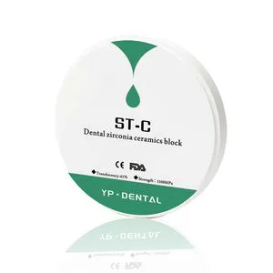 Dental Lab Crown Material CAD Cam Disc St-C Pre-Shade Dental Zirconia Block