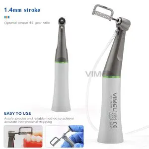 Dental 4: 1 Reduction Interproximal Stripping Contra Angle Handpiece