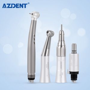 Azdent Push Button High & Low Speed Dental Handpiece Kit