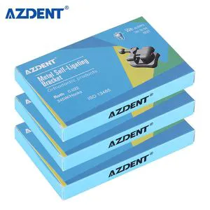 Azdent Dental Orthodontic Passive Roth 022 with 345hooks Self Ligating Brackets