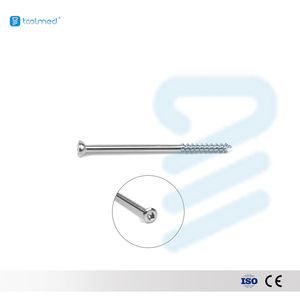 Medical Veterinary Orthopedic Trauma Implants Stainless Steel Cannulated Cancellous Screw Locking Bone Screw for Sale