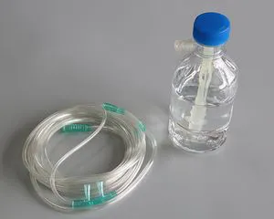 Hot Sale Hospital Adult Care CO2 Sampling Line Nasal Oxygen Cannula Green-ISO