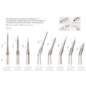 LK-N52 OEM Dental Oral Surgical Straight Osteotomy Angle Low Speed Handpiece