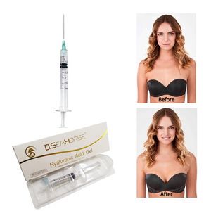 Chest Face Lips Hyaluronic Acid Filler 10ml 20ml 50ml Cross Linked Syringe