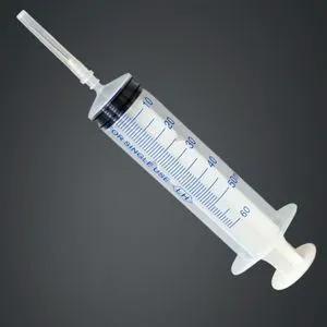 Plastic Disposable Syringe: 20cc 30cc 50cc Veterinary Pet Cat Dog Irrigation Feeding Syringe