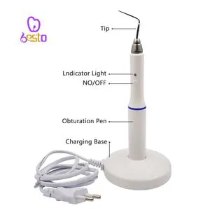 with 2 Tips Wireless Gutta Percha Endodontic Obturation System Dental Obturation Pen