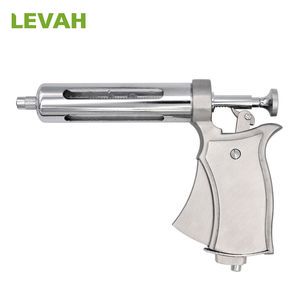 Veterinary Continuous Syringe Pistol Metal Automatic Injector