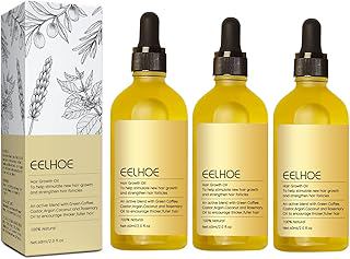 Rosemary Natural Hair Growth Oil for Dry, Damaged & Thin Hair, Nourishing Unisex Formula (3 * 60ml)