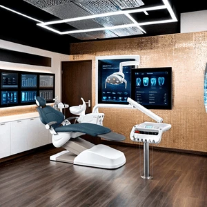 Premium Dental Unit: Advanced Ergonomic Hy-F3 Chair for Clinics Equipment