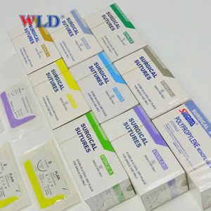 Medical Supply Various Sizes Absorbable Surgical Suture Kits for Medical Suture