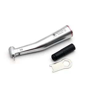 LED Fiber Optic Push Button Contra Angle Low Speed Dental Handpiece