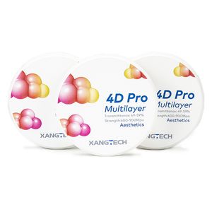 5 Layers Superposition 4D PRO Aesthetics Multilayer Zirconia Discs