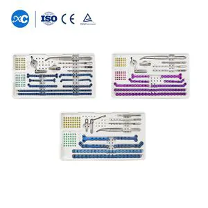 Hot Selling 2.4/3.2/4.0mm Veterinary Alps Locking Plate Orthopedic Implant Instrument Set