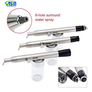 Dental Air Abrasion Sandblaster Polisher with Water Spray for Dental Use