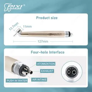 High Quality Inner Channel CE Approved Rixi Precision LED Dental 45 Degree Handpiece