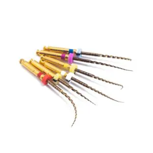 SJ Flexible Heated Spring Endo Rotary 25mm Files Root Canal Expansion Tool NITI Endodontics Handpiece Drill 6pcs/set