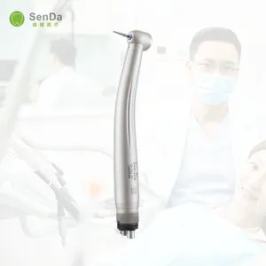 Factory Supplier 4 Hole Water Spray Dental Handpiece with High Rpm for Drilling