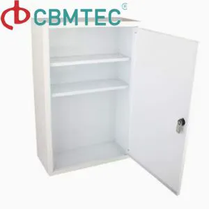 Medical First Aid Storage Box First Aid Kit Bag Metal Empty First Aid Box