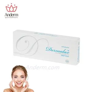 Wholesale Korea Dermalax Implant Deep Plus 1ml 2ml Injectable Hyaluronic Acid Dermal Filler Injectable Ha Acido Hialuronico for Lips Deep Wrinkel