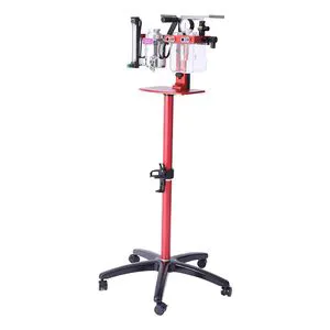 Trolley-Mounted MRI-Compatible Veterinary Anesthesia Equipment with Monitor Holder