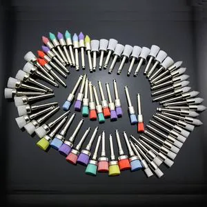 Prophy Brushes Disposable Dental Polishing Brush Dental Prophylaxis Polishing Brushes (YQD4-2)