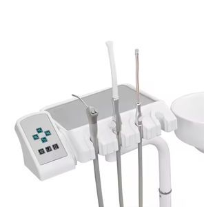 High-End Ergonomic Dental Chair with Premium Rotatable Spittoon Functionality