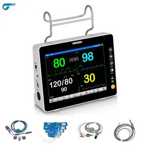 Pet Clinic Multiparameter Portable Veterinary Monitoring Vet Patient Monitor