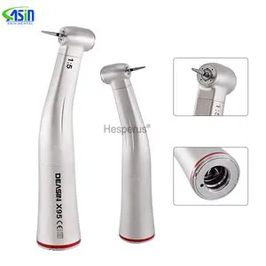 Dental Red Ring Low Speed Handpiece Contra Angle Internal Water Spray Increasing