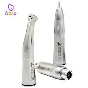 Dental Low Speed Inner Handpieces Set Including Air Motor Straight Handpiece and Contra-Angle