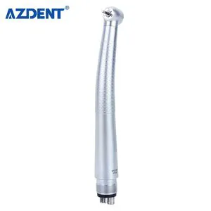 Azdent Dental Supplies Air Turbine 3 Water Spray High Speed Handpiece Push Button