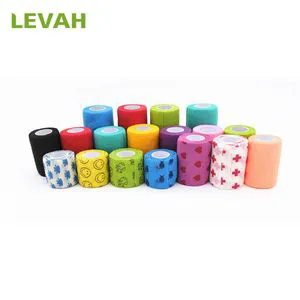 Latex Cohesive Non Woven Elastic Bandage 1