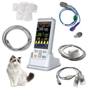 Vet Equipment Veterinary Capnograph Etco2 with Mainstream Sidestream CO2 Sensor