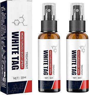 White Tag Moisturizing Body Spray, 30ml, All Skin Types, Quick-Absorbing Formula