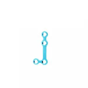 Maxillofacial Micro 90° L-Plate 4holes Trauma Implant Plastic Cosmetic Surgery