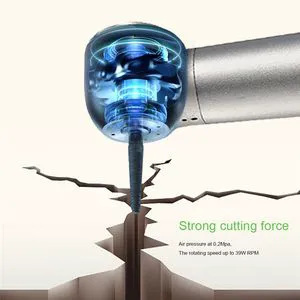 Air Turbine Oral Surgery High Quality Dental Handpiece with Open Cartridge for Oral Surgery