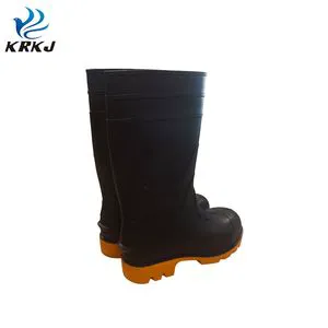 Animal Breeding Safety Rubber Rain Boots for Farmer
