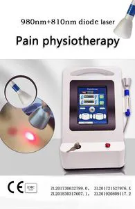 Advanced Laser Therapy 650nm 810nm 1064nm 980nm Physiotherapy for Effective Pain Relief
