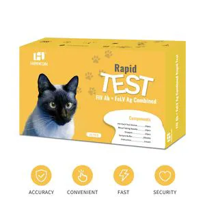 Nice Quality Cat Fiv Antibody Felv Antigen Test Kit with Combined Rapid Test Kit and Colloidal Gold Method