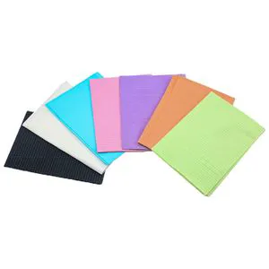 Disposable 33*45cm Paper+PE Film for Dental Clinics Made in China Dental Bib