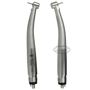Dental 2 LED Light Children Handpiece High Speed Air Turbine Mini Head Single Water Spray 2/4holes B2/M4 Dentistry Tool